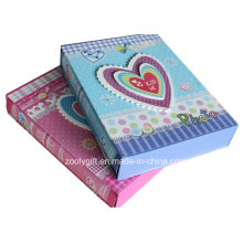 Customized Printed Baby Girl / Boy Paper Photo Album with Box Holder